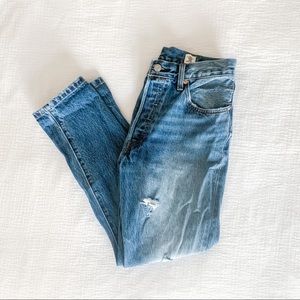501® Skinny Jeans in Pacific Ocean Blue